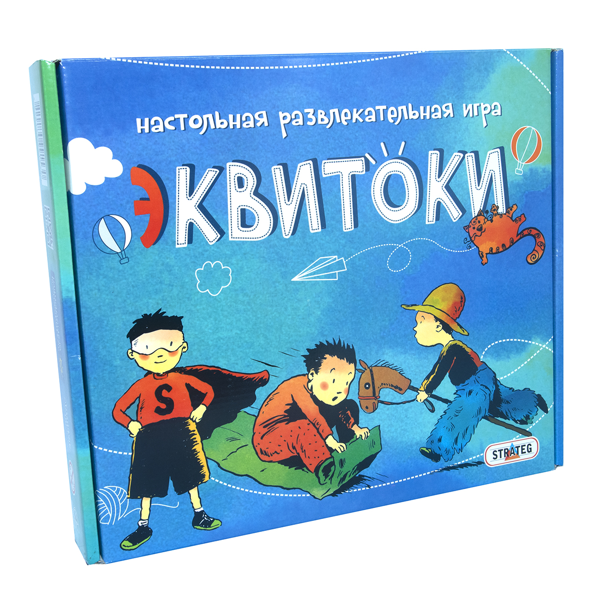 Игра Strateg Эквитоки 224 карточки на русском языке (11)