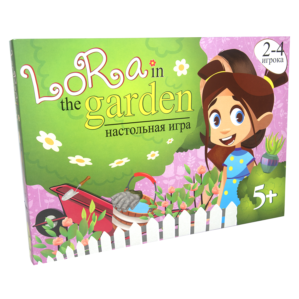 Настольная игра Strateg Lora in the Garden на русском языке (30514)