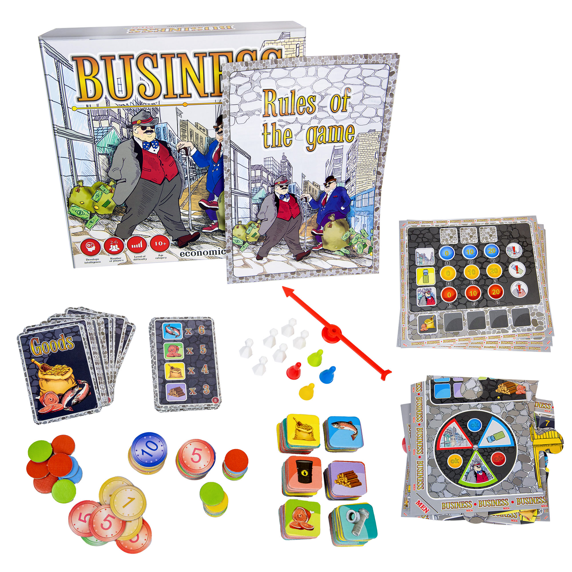 Настольная игра Strateg Business men экономическая на английском языке (30515)