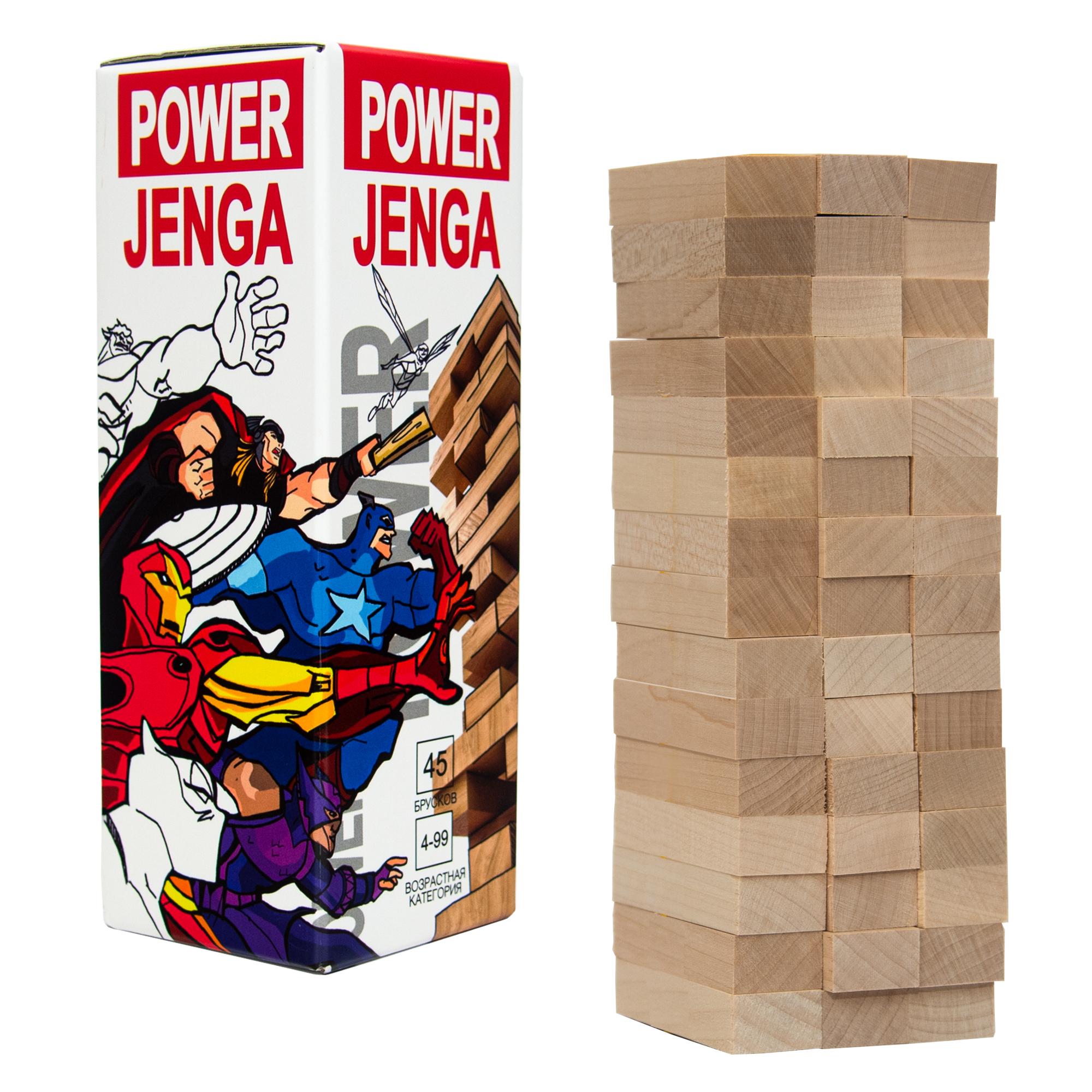 Игра Strateg Power Jenga (PL 32104)