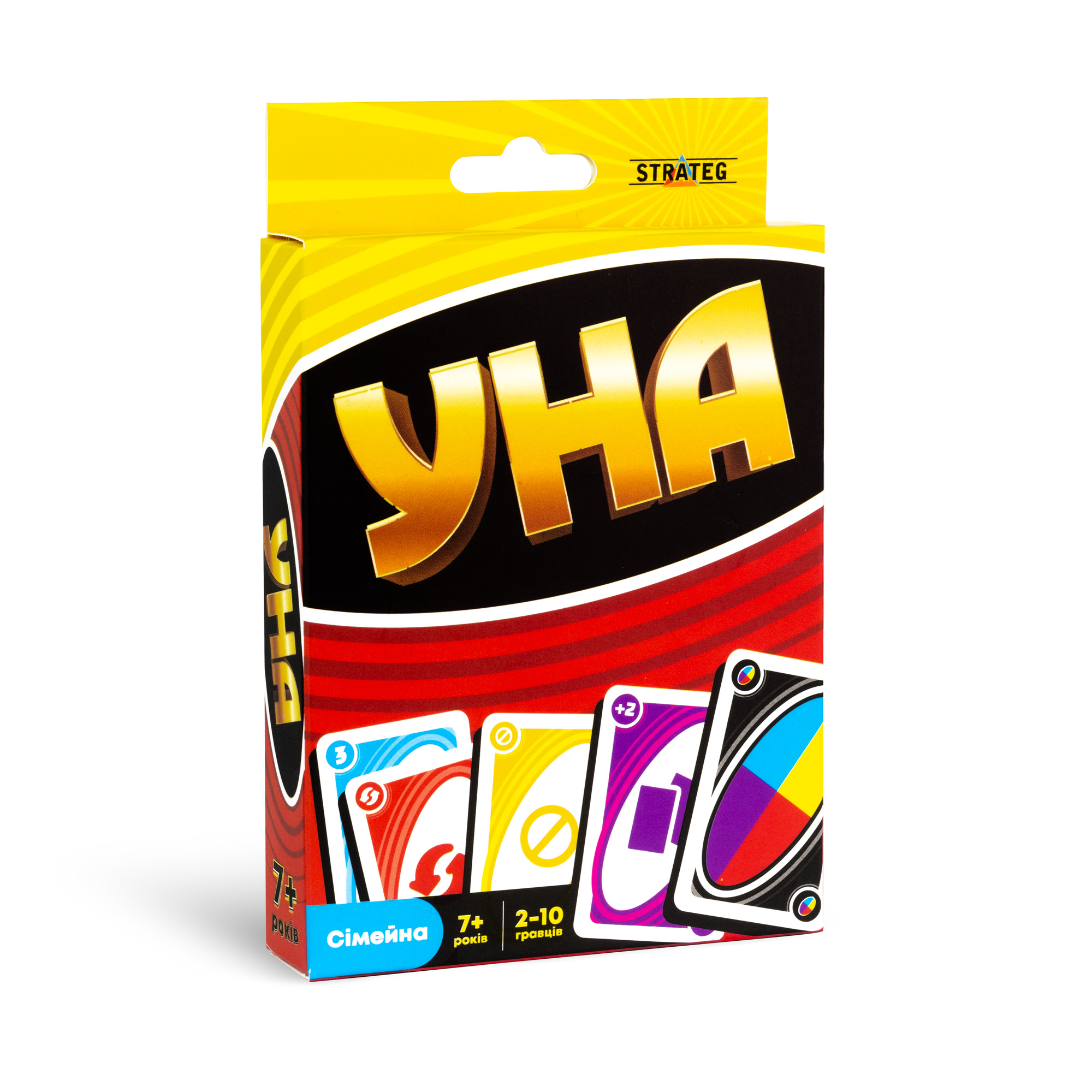 Настольная игра Strateg УНА classic карточная на украинском языке (30447)