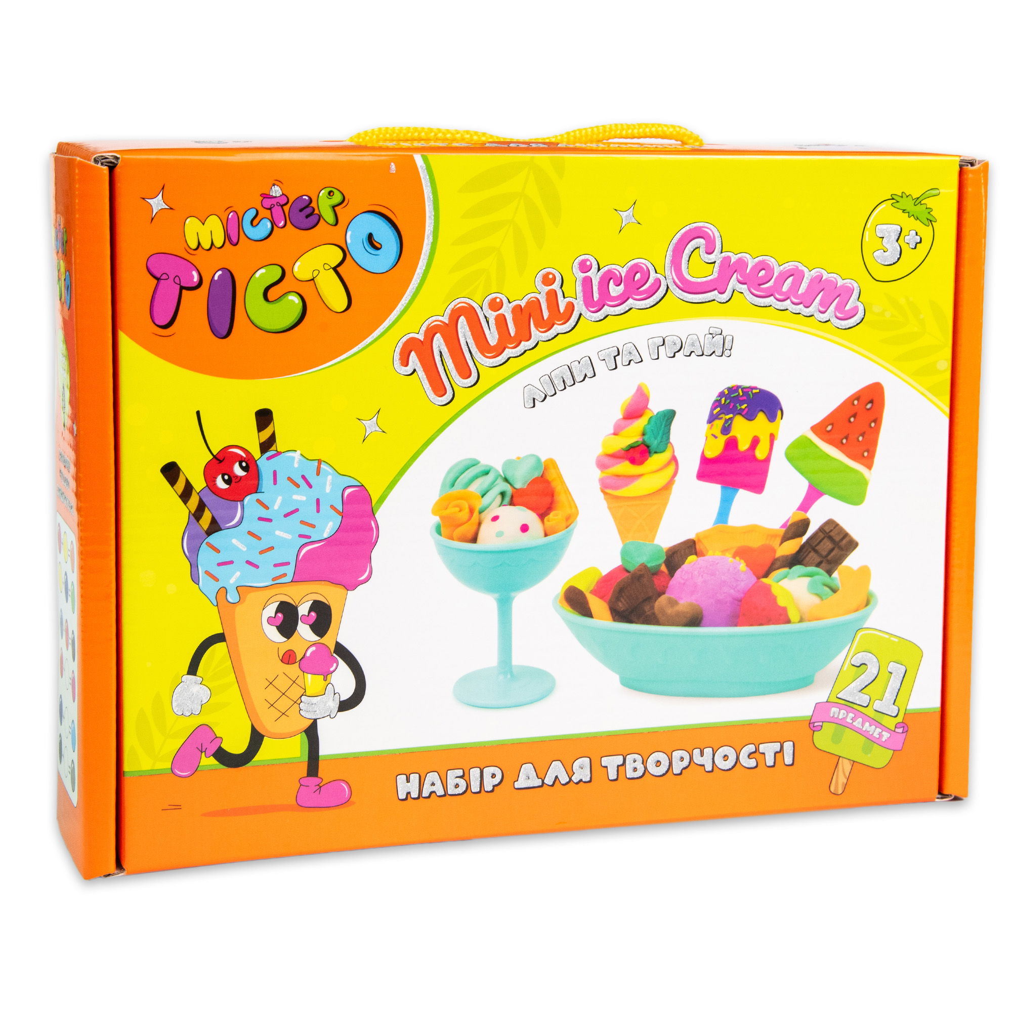 Набір для творчості Містер тісто Mini Cream Strateg українською мовою (41010)