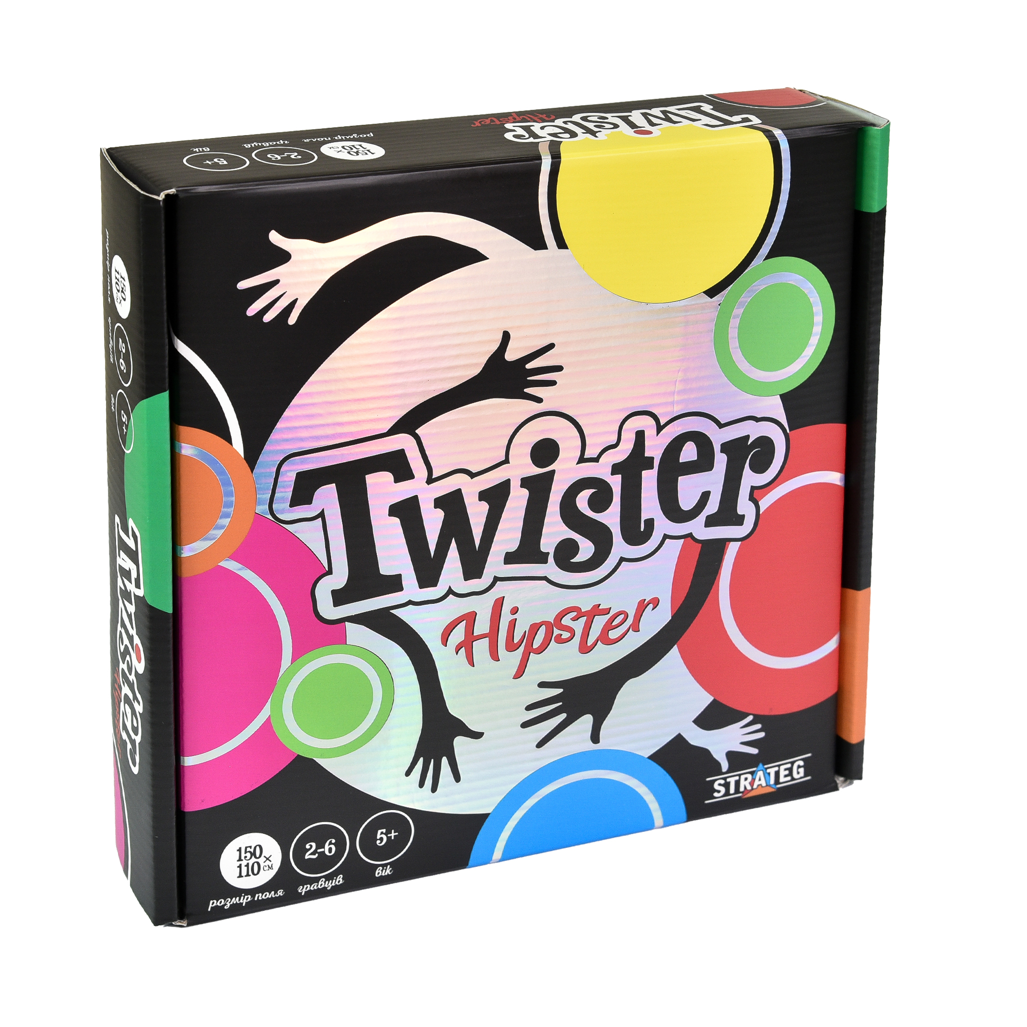 Развлекательная игра Strateg Твистер "Twister-hipster" (30628)