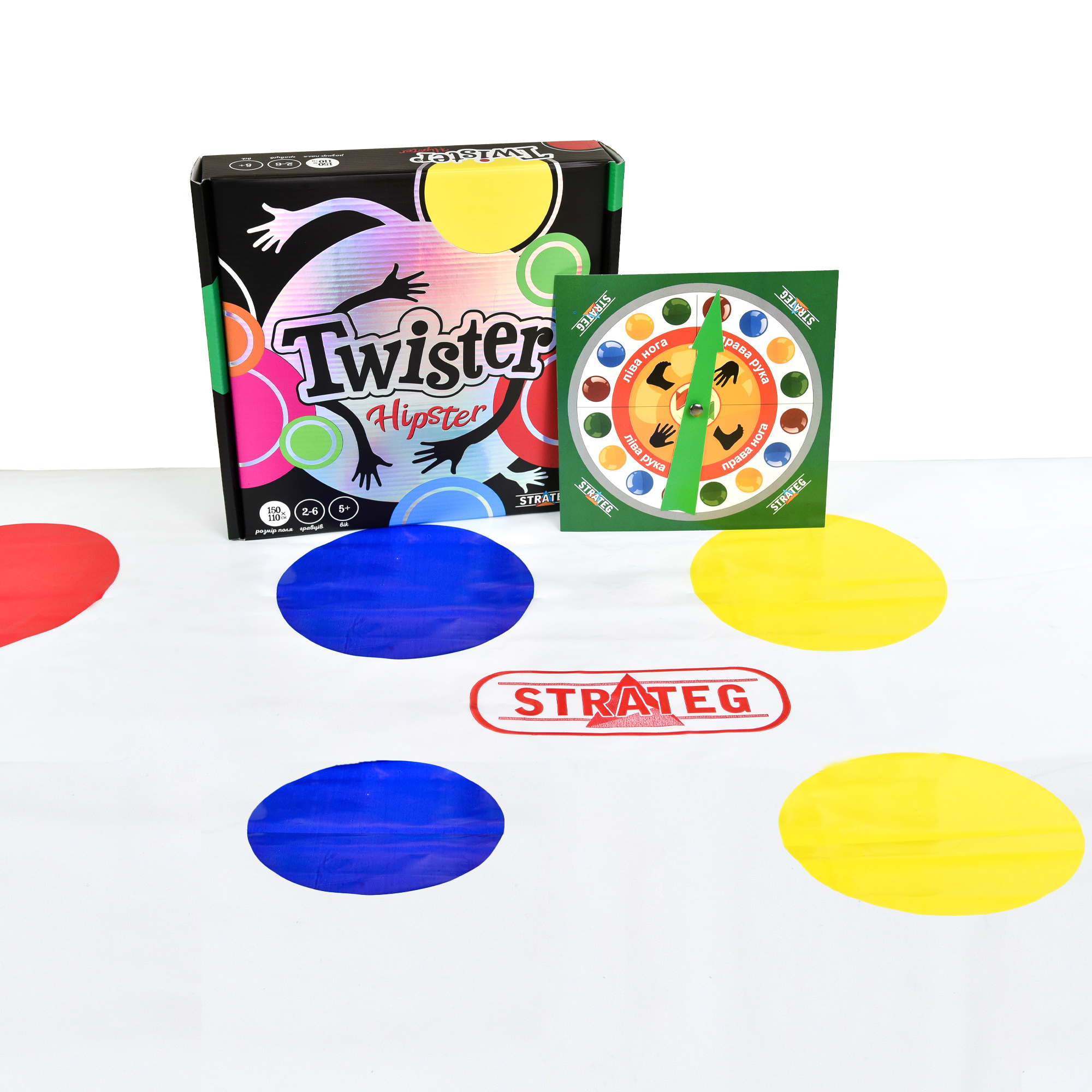 Развлекательная игра Strateg Твистер "Twister-hipster" (30628)