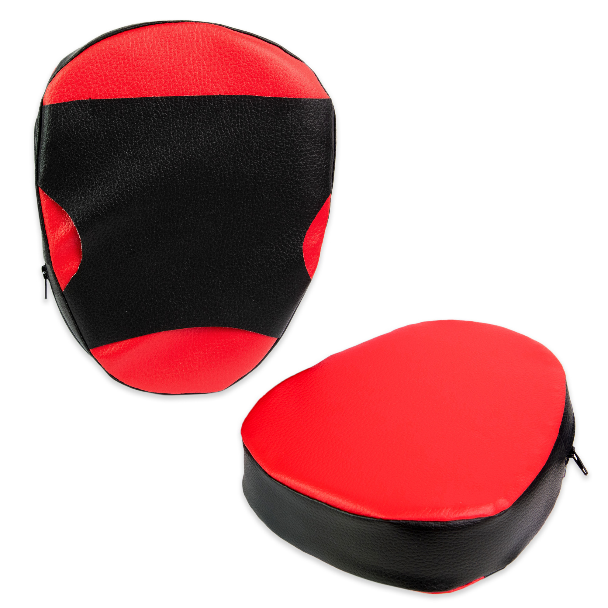 Лапи боксерські червоно-чорні Strateg 2 шт (2088)