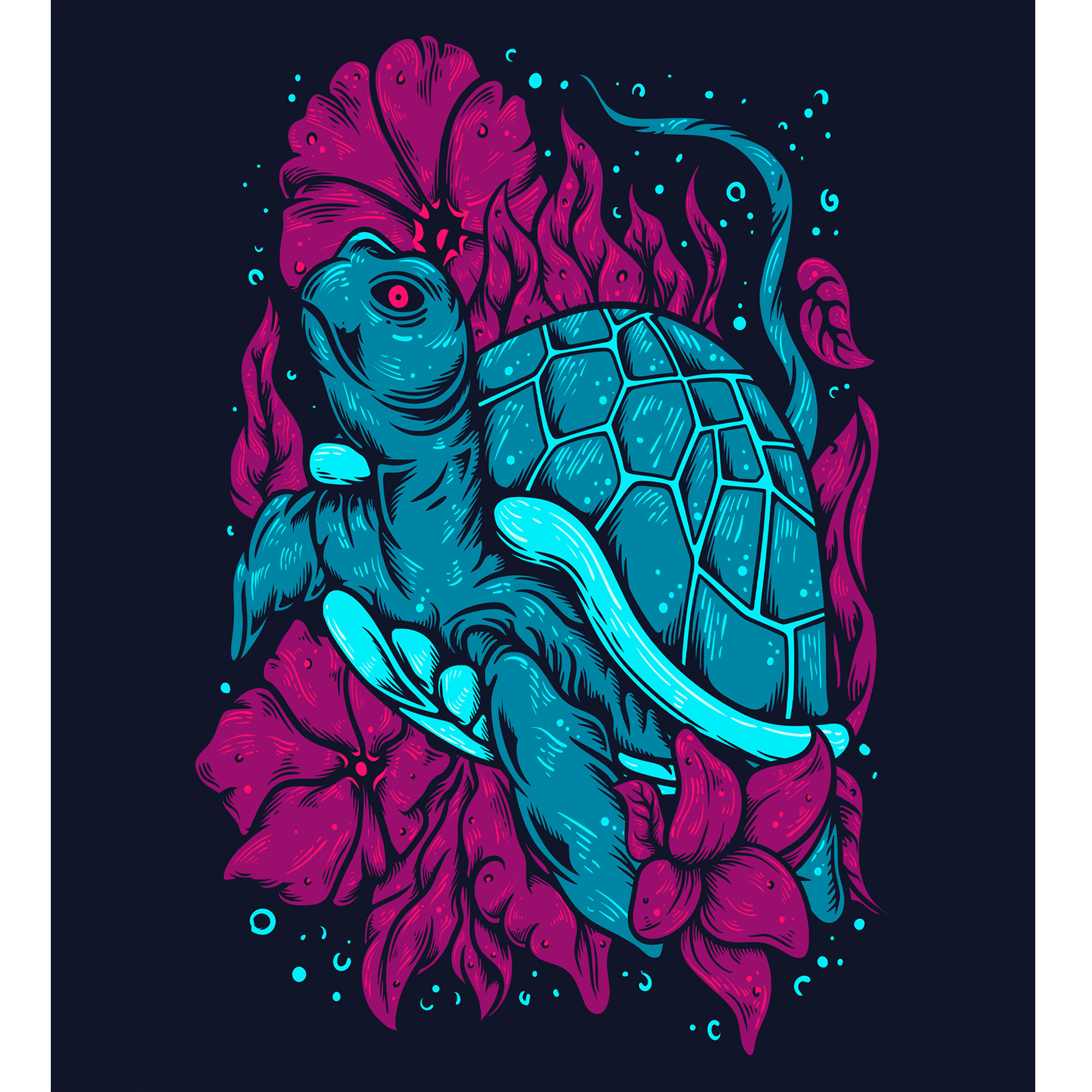 Алмазна мозаїка Strateg Черепахові мрії розміром 30х40 см (HEG87065)