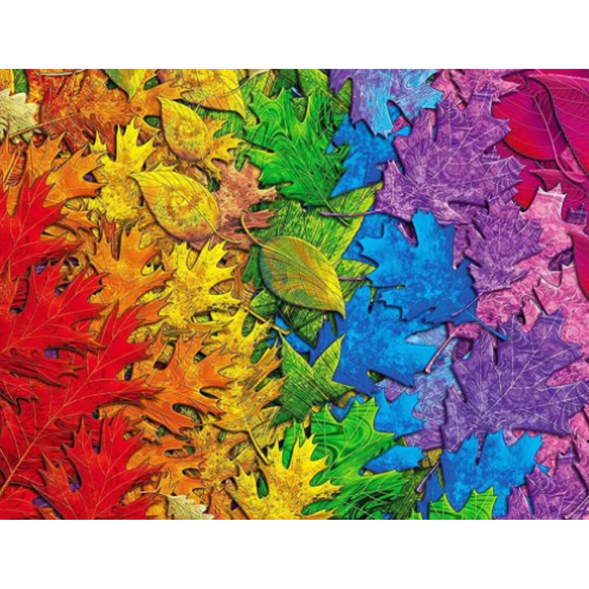 Алмазна мозаїка Strateg Кольоровий листопад розміром 30х40 см (HEG87071)