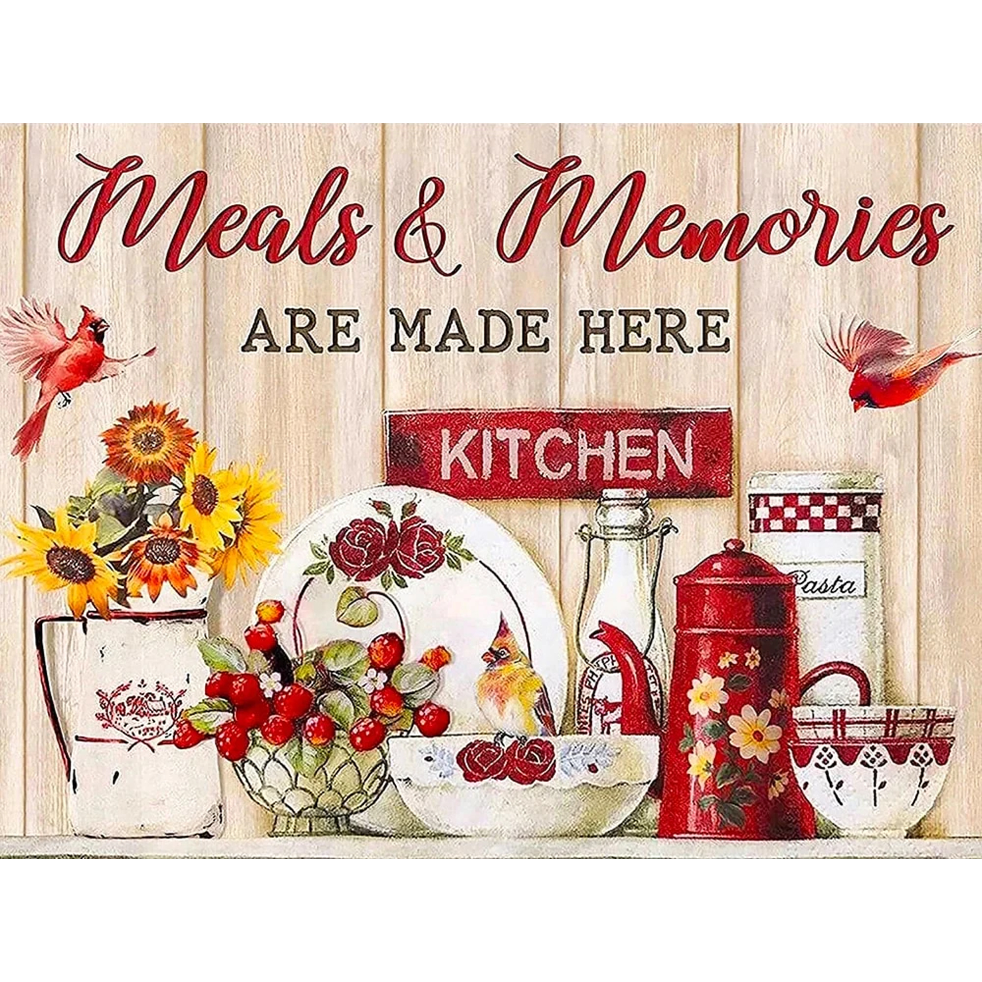 Алмазна мозаїка Strateg Кулінарні спогади розміром 30х40 см (HEG87080)