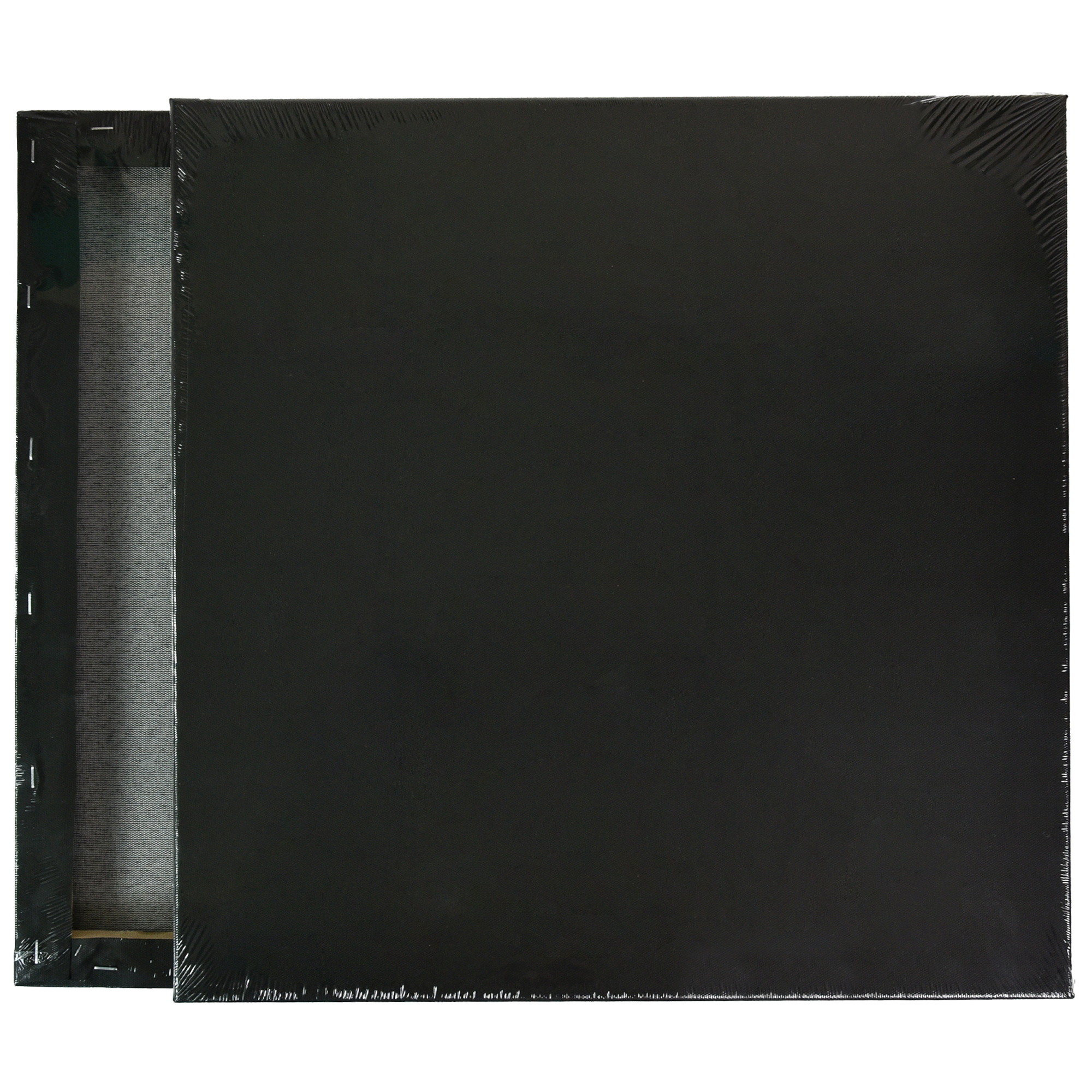 Полотно Strateg на чорному фоні розміром 40х40 см (AV4040)