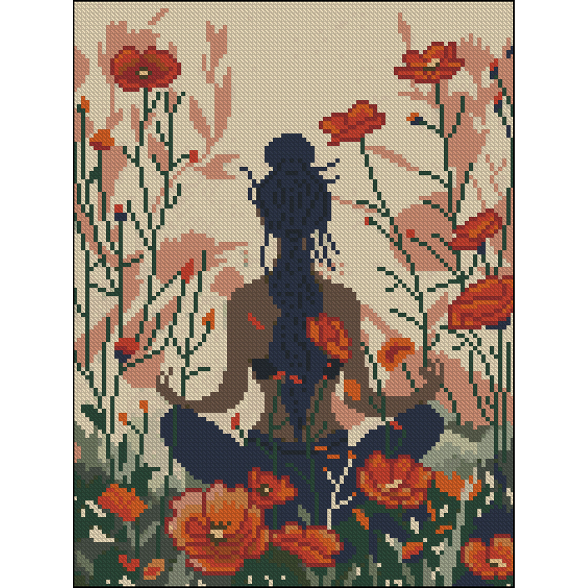 Алмазна мозаїка Strateg ПРЕМІУМ Гармонія без підрамника розміром 30х40 см (ZAV3040-21)