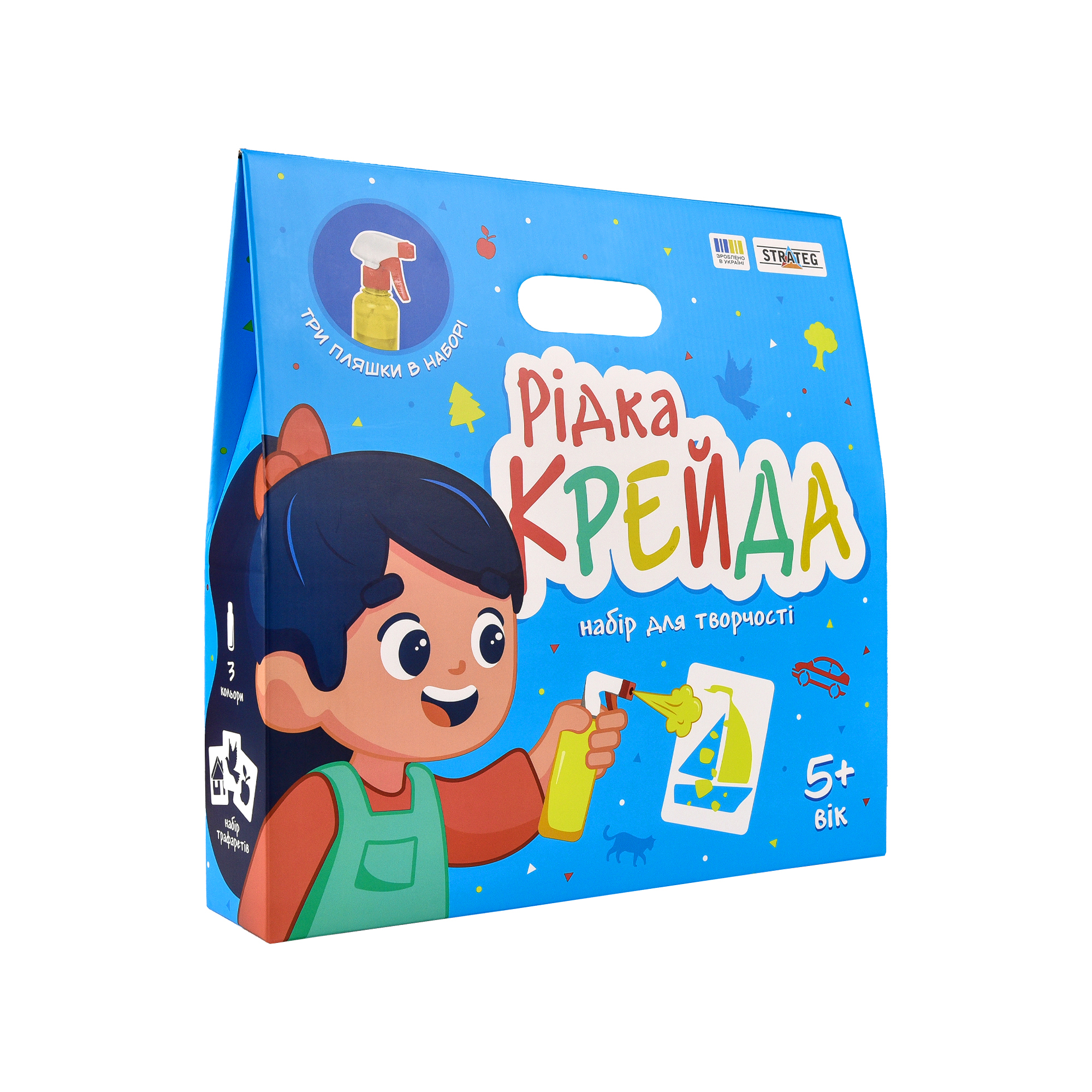 Набір для творчості Strateg Рідка крейда (30925)