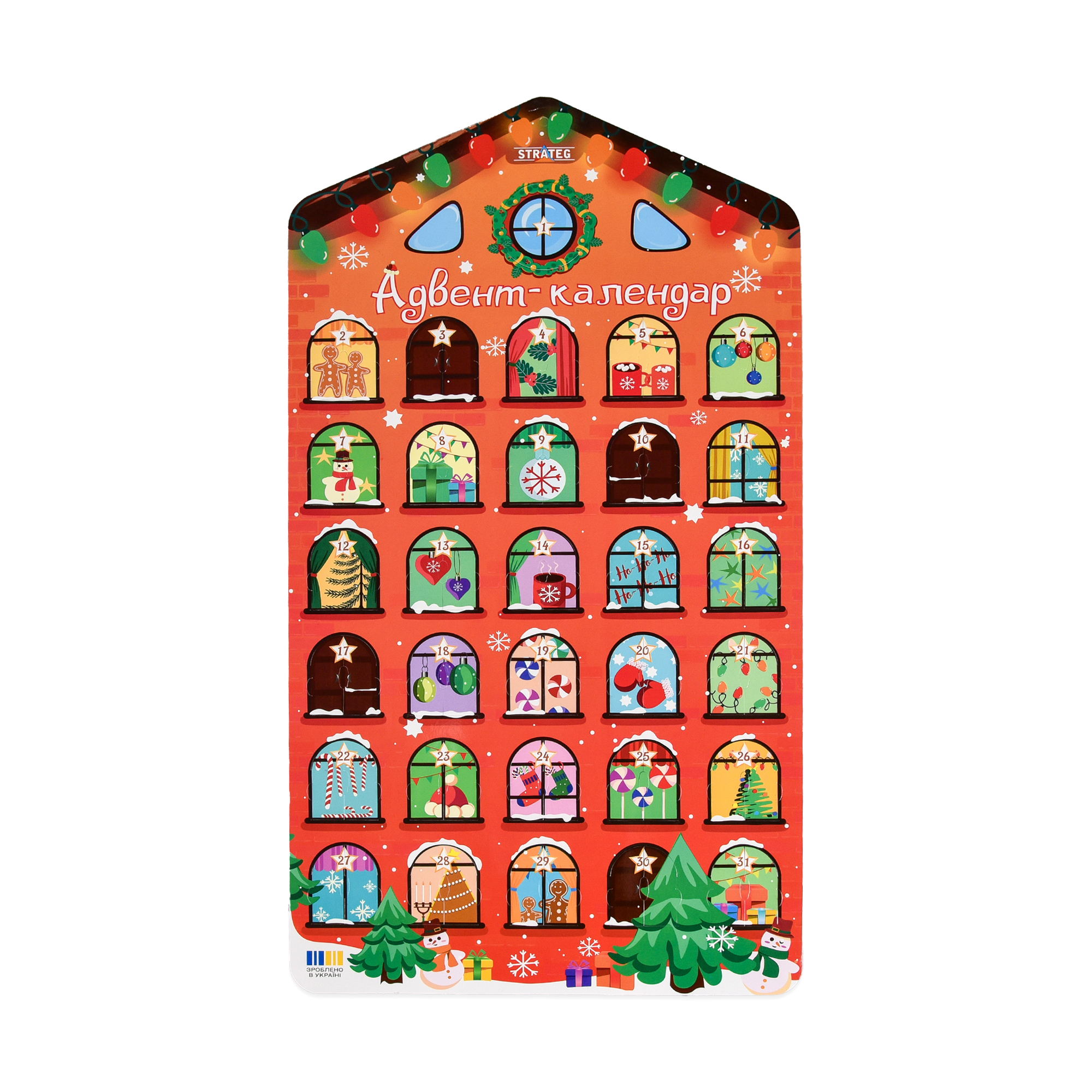Настільна гра Strateg Адвент-календар (31039)