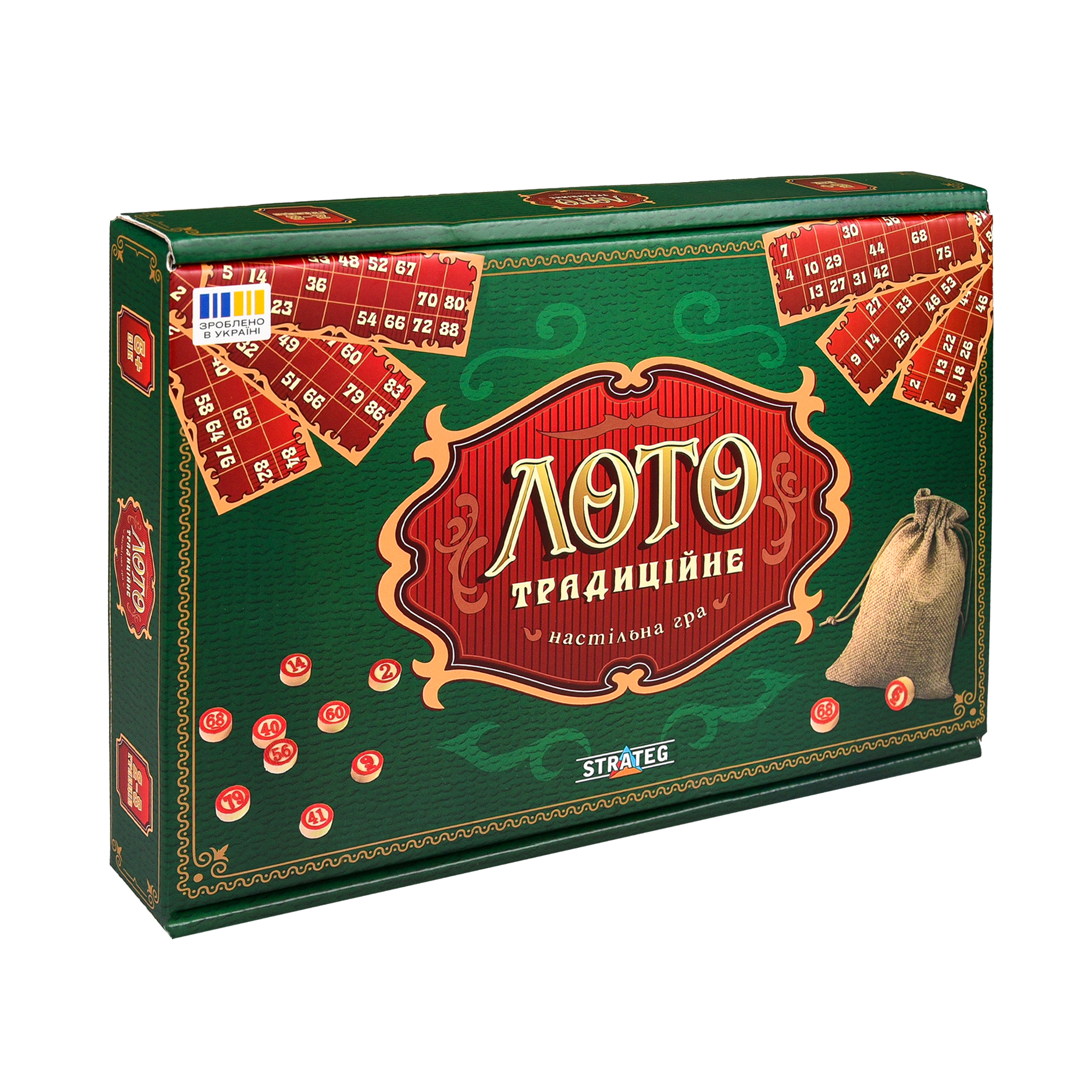 Настільна гра Strateg Лото традиційне (30488)